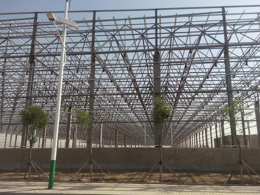 讷河汽车工业厂房网架